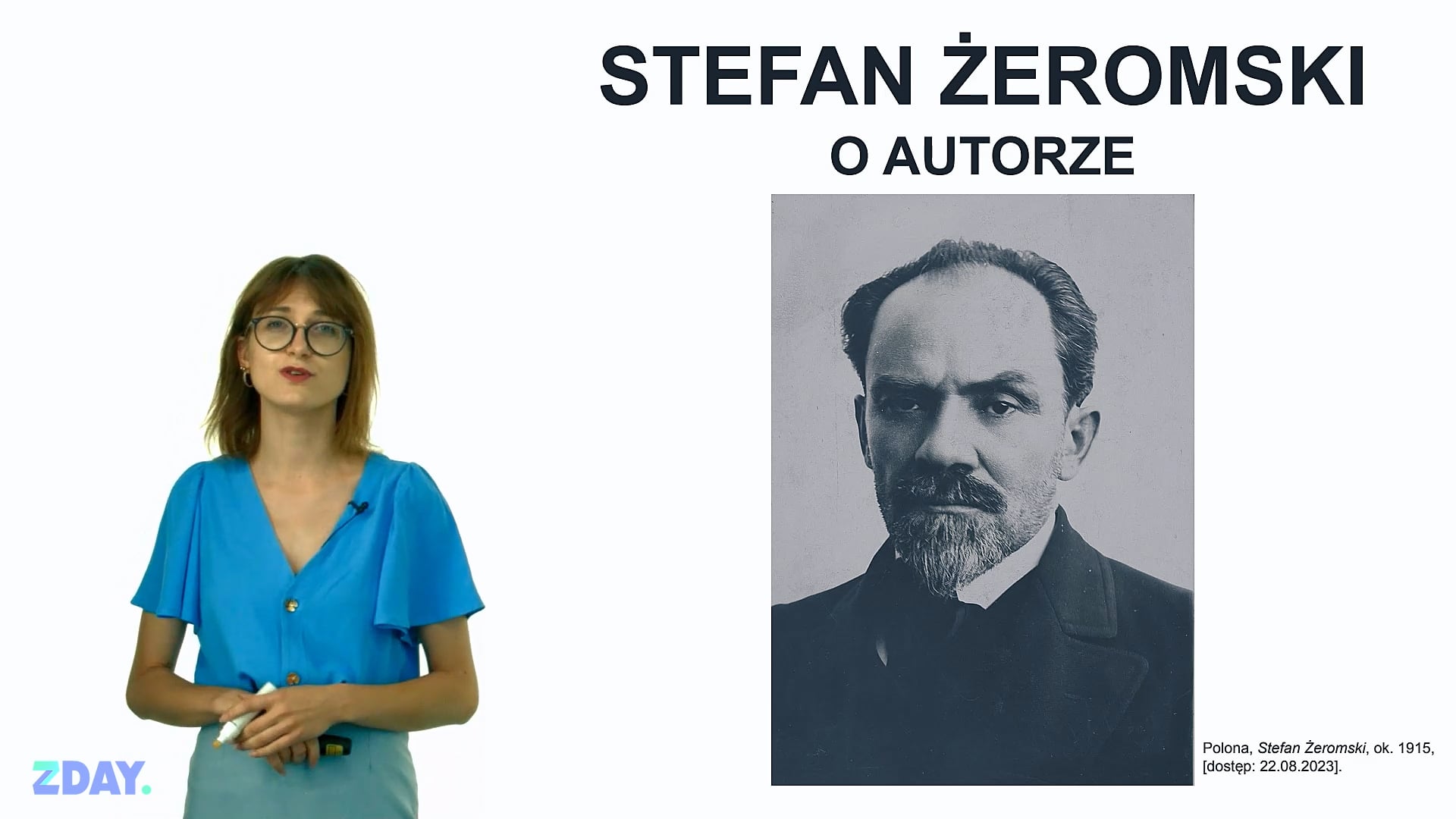 Miniaturka materiału wideo na temat: Stefan Żeromski – o autorze. Kliknij, aby obejrzeć materiał.