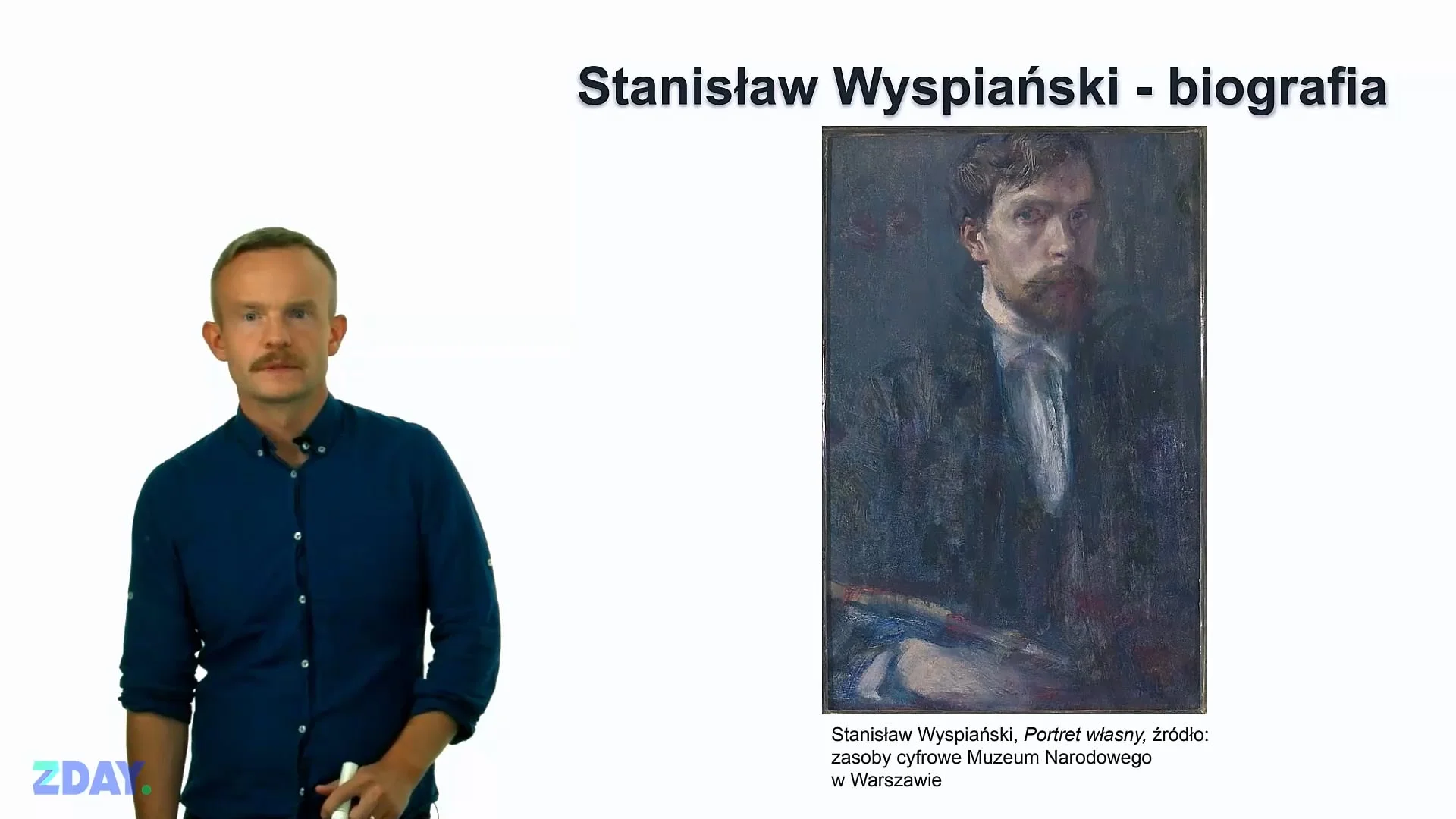 Miniaturka materiału wideo na temat: Stanisław Wyspiański – o autorze. Kliknij, aby obejrzeć materiał.