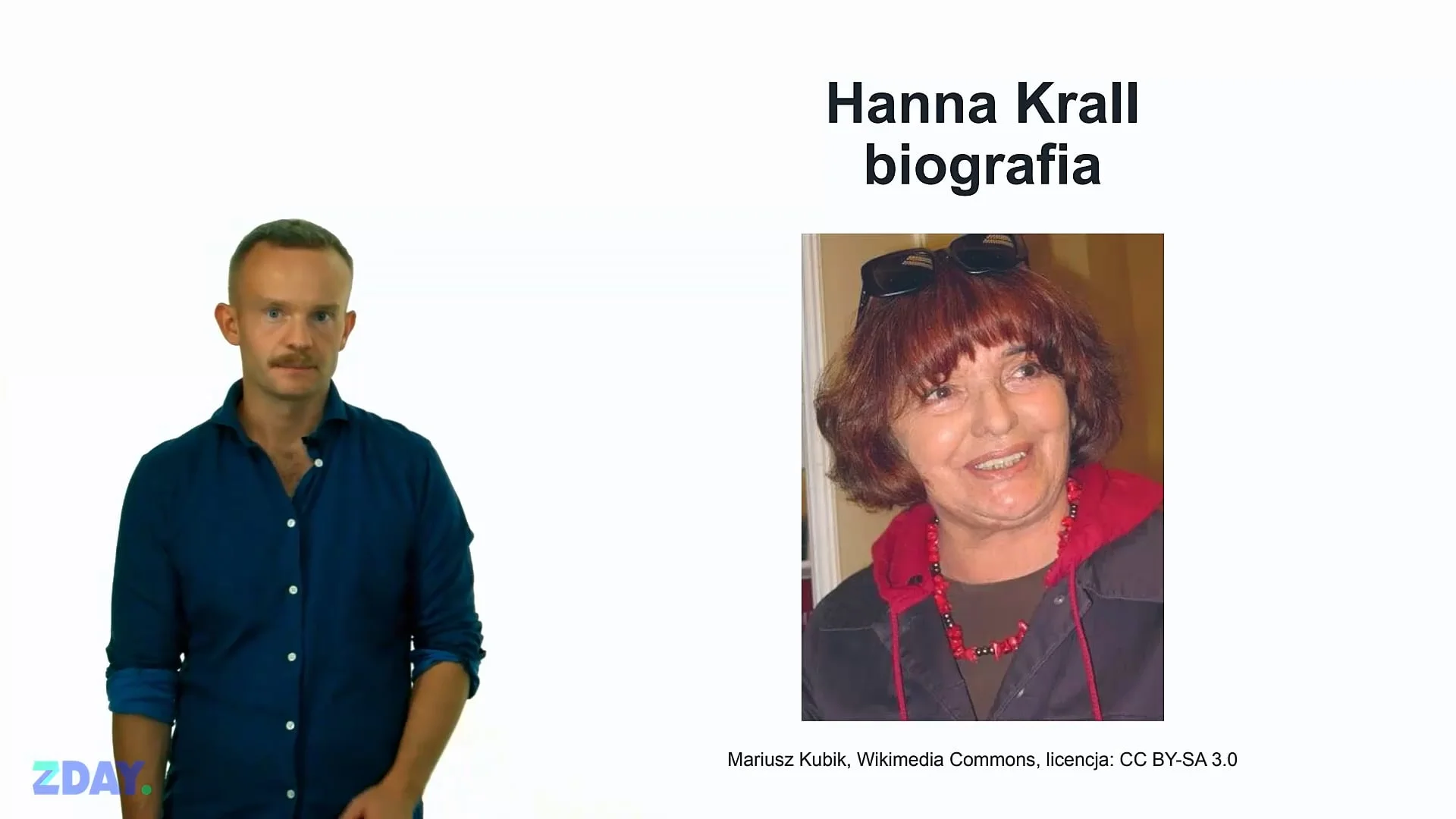 Miniaturka materiału wideo na temat: Hanna Krall – o autorze. Kliknij, aby obejrzeć materiał.