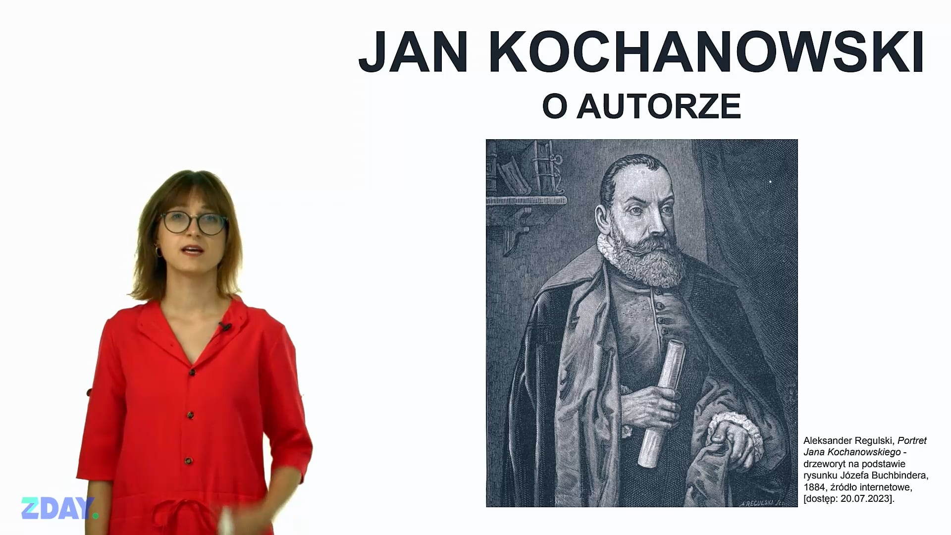 Miniaturka materiału wideo na temat: Jan Kochanowski – o autorze. Kliknij, aby obejrzeć materiał.