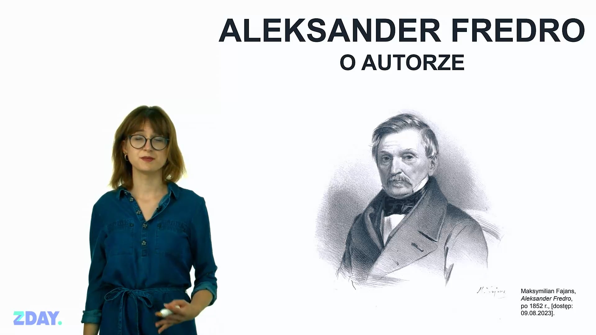 Miniaturka materiału wideo na temat: Aleksander Fredro – o autorze. Kliknij, aby obejrzeć materiał.
