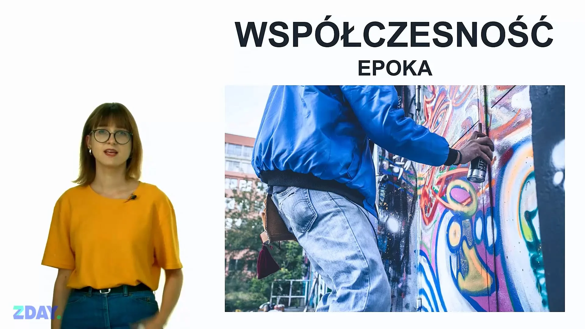 Miniaturka materiału wideo na temat: Współczesność – o epoce. Kliknij, aby obejrzeć materiał.