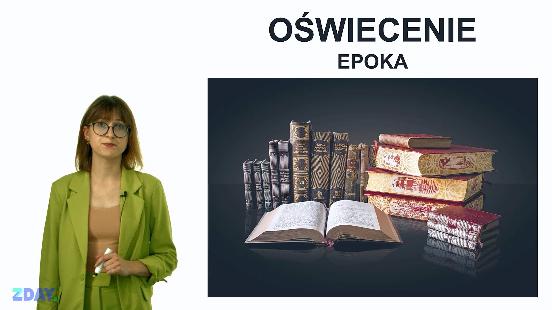 Miniaturka materiału wideo na temat: Oświecenie – o epoce. Kliknij, aby obejrzeć materiał.