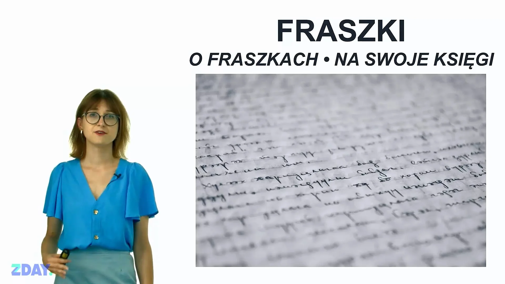 Miniaturka materiału wideo na temat: Fraszki: „O fraszkach”, „Na swoje księgi”. Kliknij, aby obejrzeć materiał.