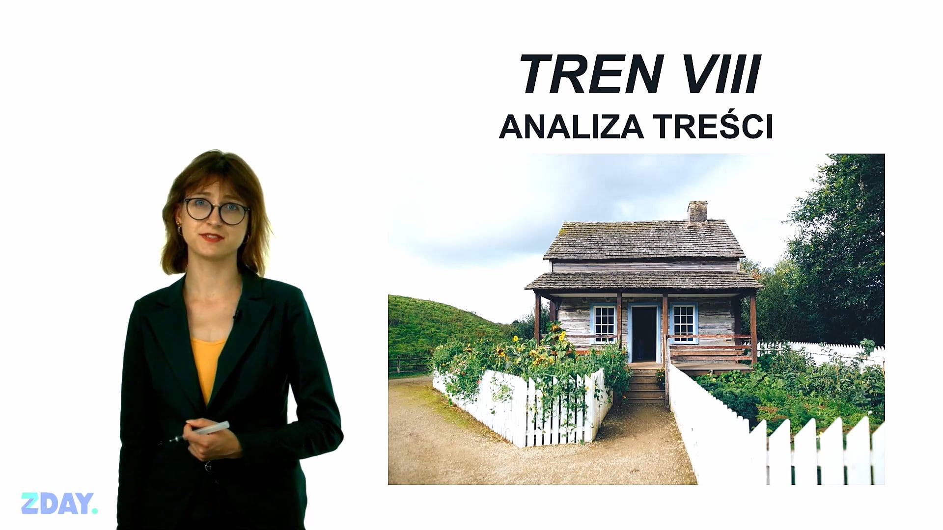 Miniaturka materiału wideo na temat: Tren VIII – analiza treści. Kliknij, aby obejrzeć materiał.