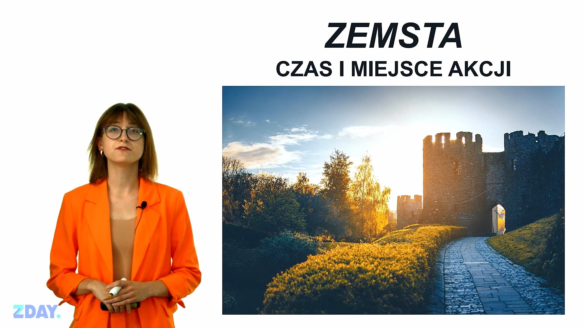 Miniaturka materiału wideo na temat: Czas i miejsce akcji. Kliknij, aby obejrzeć materiał.